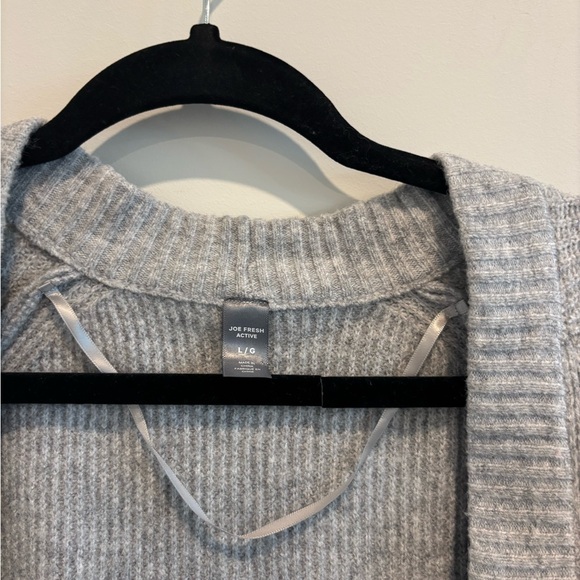 Joe Fresh Women's Light Gray Shrug - Picture 4 of 5